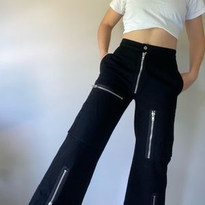 BDG Black Zipper / Cargo Jeans